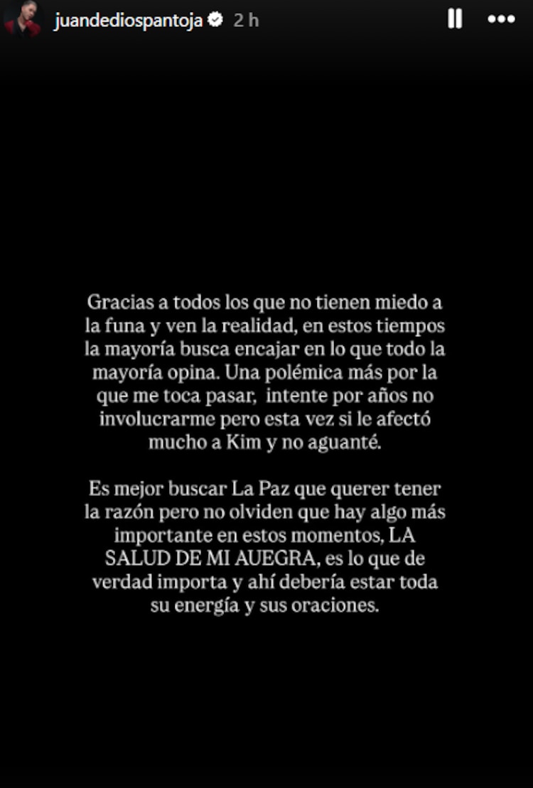 Así reaccionó Juan de Dios Pantoja al video de Steff