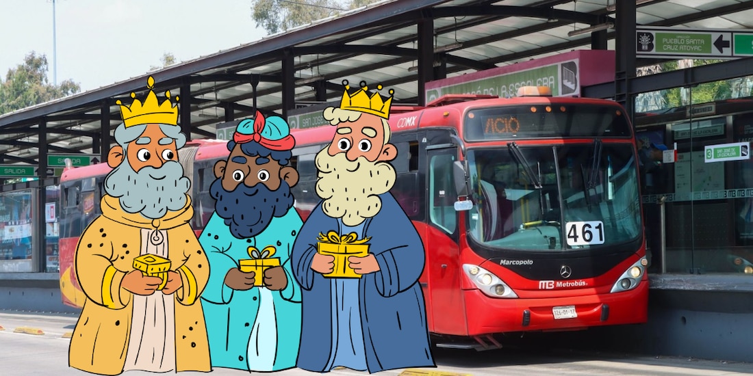 Metrobús CDMX amplía servicio por Día de Reyes