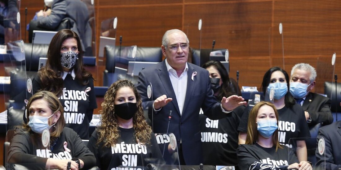 La bancada del PAN, ayer, responsabilizó al Presidente de la seguridad de Téllez.