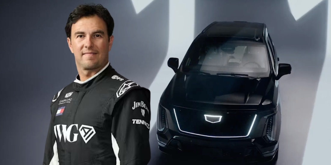 Cadillac lanzó al mercado una camioneta edición Checo Pérez