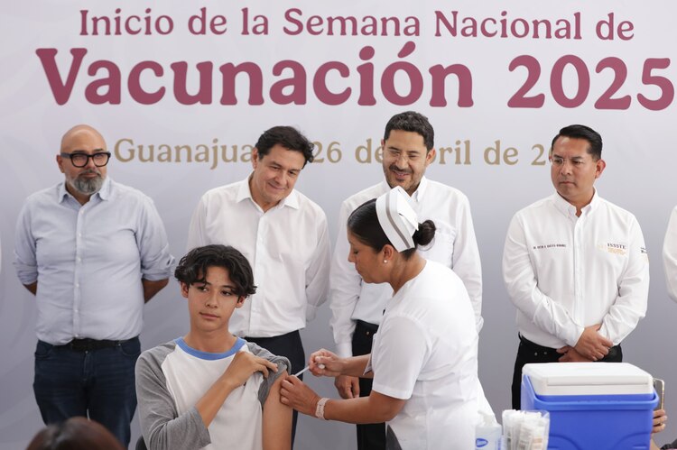 Semana Nacional de Vacunación 2025 se llevará a cabo del 26 de abril al 3 de mayo.