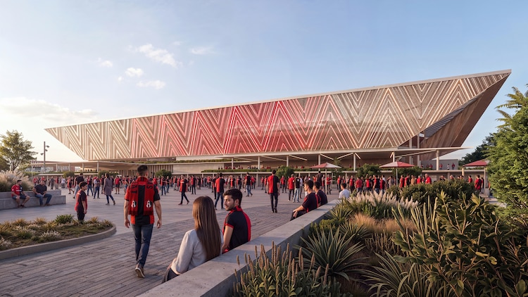 Imágenes del nuevo estadio Atlas
