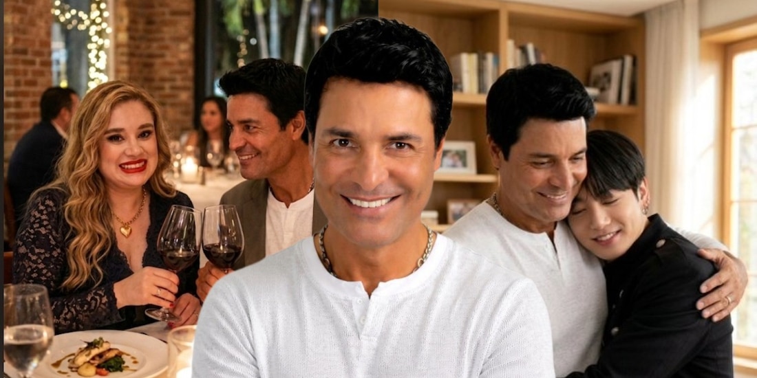 Chayanne celebra el Día del Padre