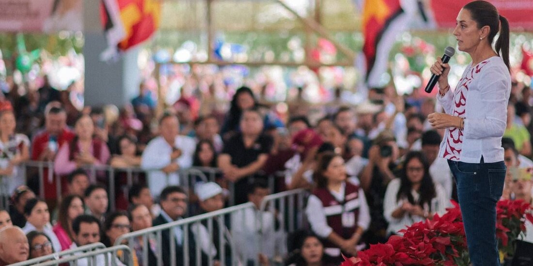 Claudia Sheinbaum busca ser la primera presidenta de México.