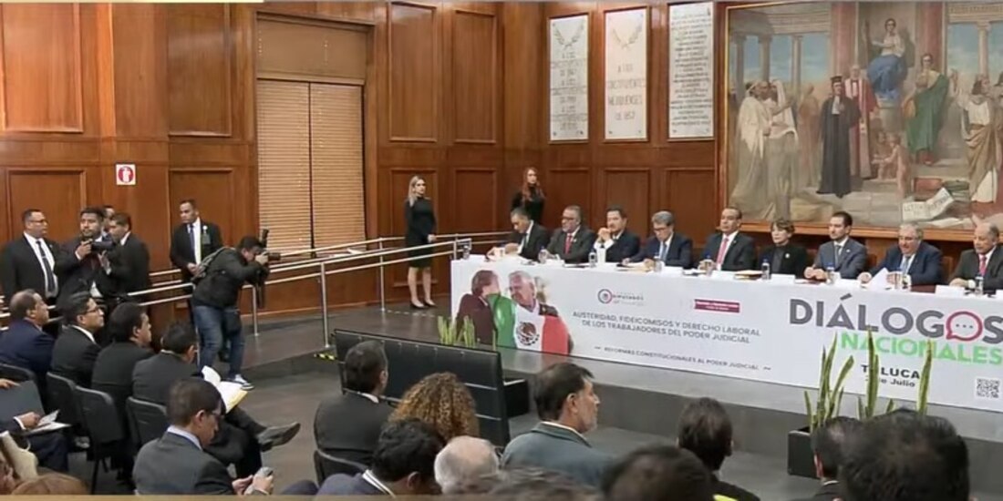 Se llevó a cabo el tercer foro de los Diálogos nacionales sobre la reforma constitucional al Poder Judicial.