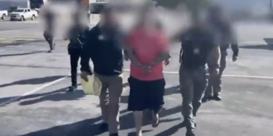 Traslado de Jareth Roberto al penal de El Altiplano, el fin de semana.