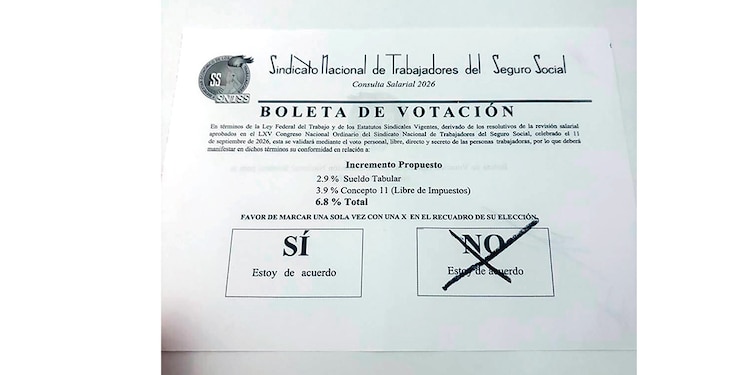 En redes sociales se difundieron imágenes de las boletas utilizadas.