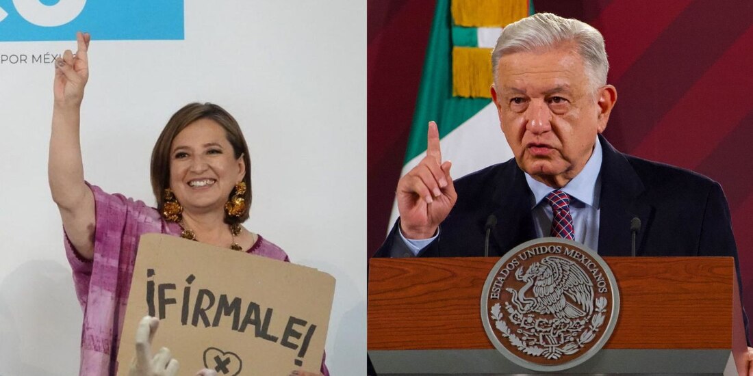 Xóchitl Gálvez celebró medidas cautelares impuestas a AMLO por el INE.