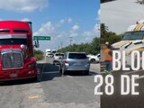 Así se desarrollan los bloqueos en autopistas del país.