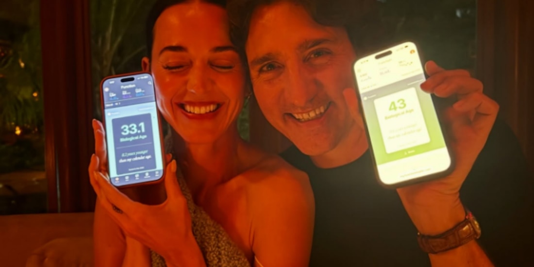 Katy Perry y Justin Trudeau