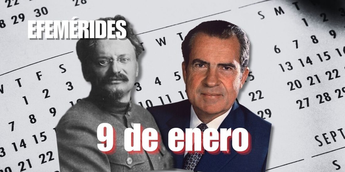 Estas son las efemérides de hoy, 9 de enero.