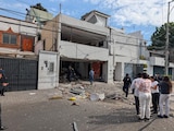 Explosión en inmueble de la alcaldía Álvaro Obregón.
