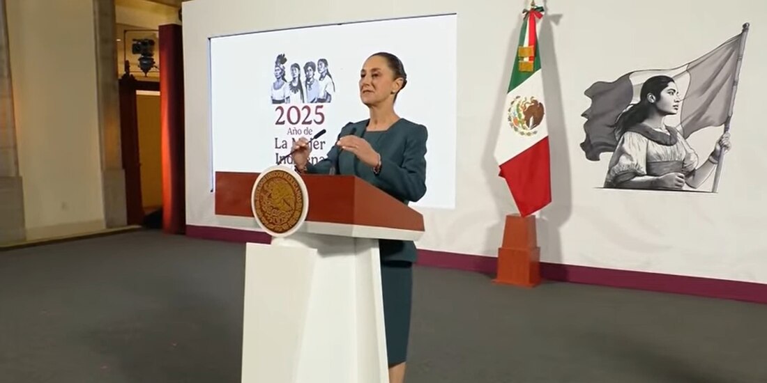 La Presidenta de México, Claudia Sheinbaum.