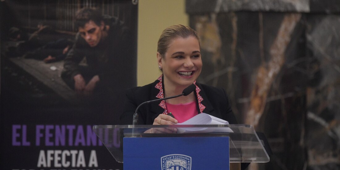 La gobernadora constitucional de Chihuahua.