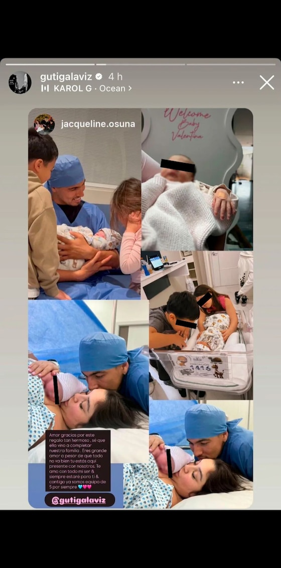 Erick Gutiérrez presume a su bebé en redes sociales.