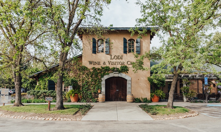 Centro de visitantes de vinos de Lodi