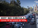 Revisa cómo aplica el Hoy No Circula este lunes 19 de enero de 2026 en la ZMVM.