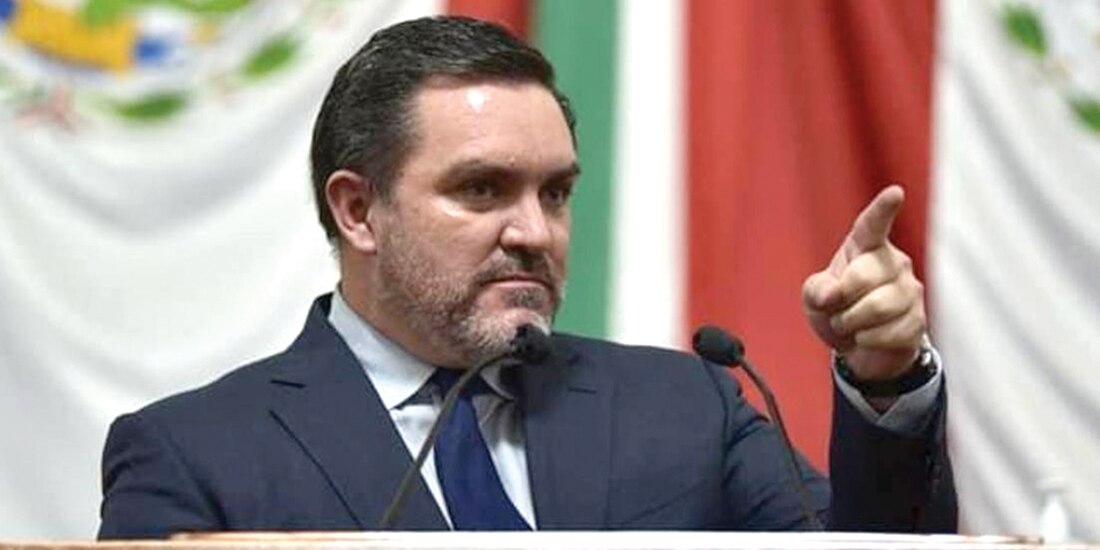 El diputado del PAN, Federico Döring, en imagen difundida en sus redes, ayer.