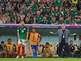 Gerardo 'Tata' Martino durante el partido entre la Selección Mexicana y Argentina en el pasado Mundial de Qatar.