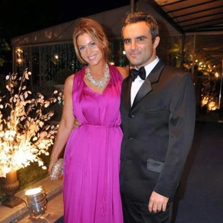 Omar el Bacha y Karina Mazzocco