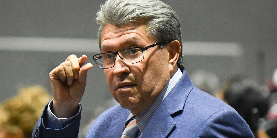 Ricardo Monreal Presidente de la Jucopo en San Lázaro