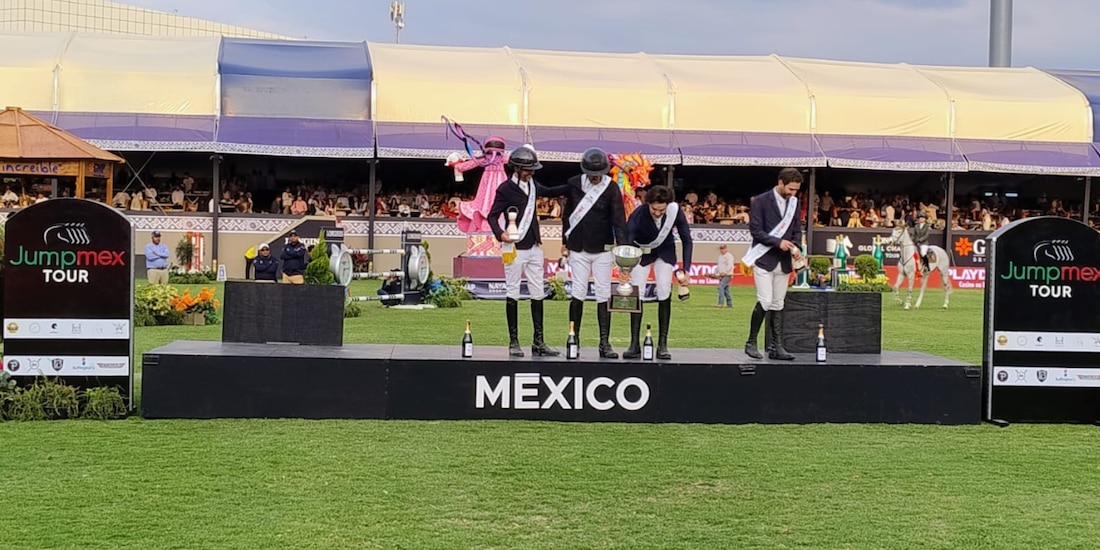 Sabino fue el equipo que ganó el Trofeo Maestro Dobel en el Longines Global Champions Tour México 2026.