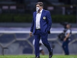 Miguel Herrera después de un partido del América en el pasado Guard1anes 2020 de la Liga MX.