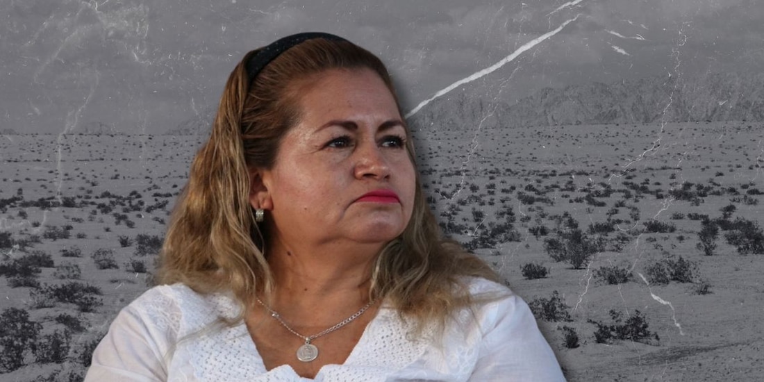 Ceci Flores, líder del colectivo Madres Buscadoras de Sonora.