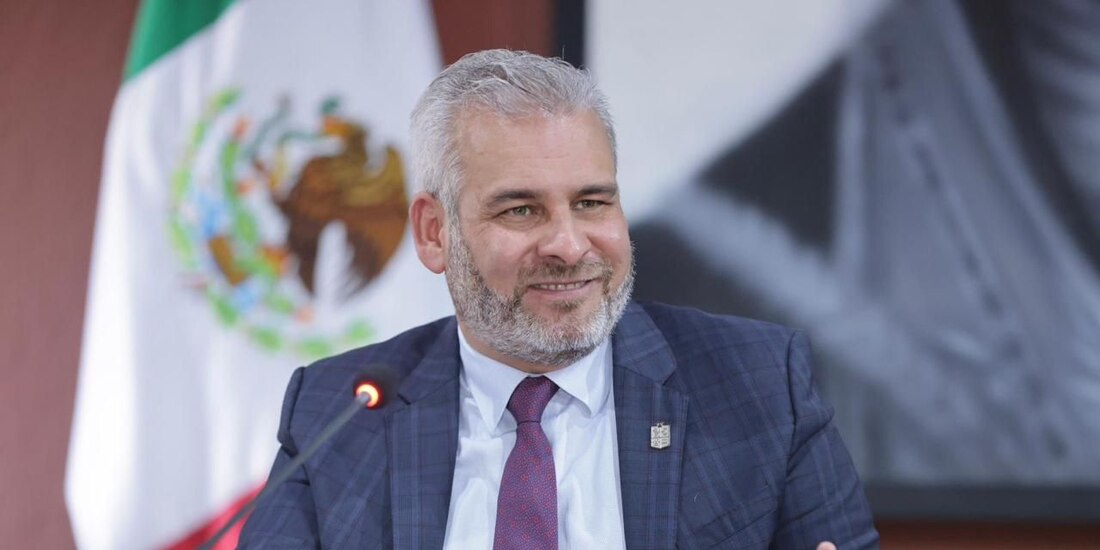 Alfredo Ramírez Bedolla, gobernador de Michoacán.