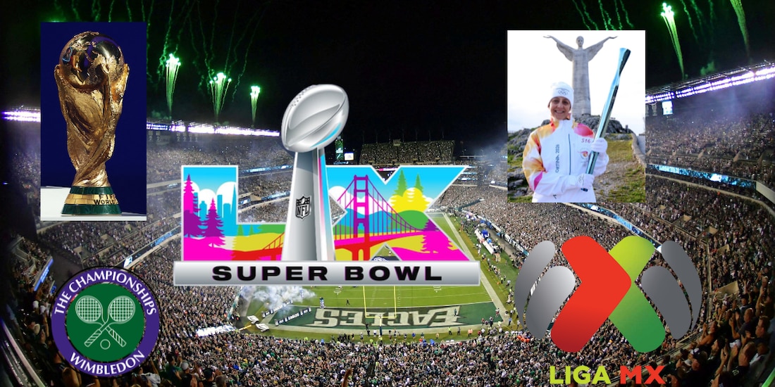 El Mundial y el Super Bowl son dos de los principales eventos deportivos a seguir en el 2026.