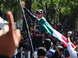 Checo Pérez conquista Reforma