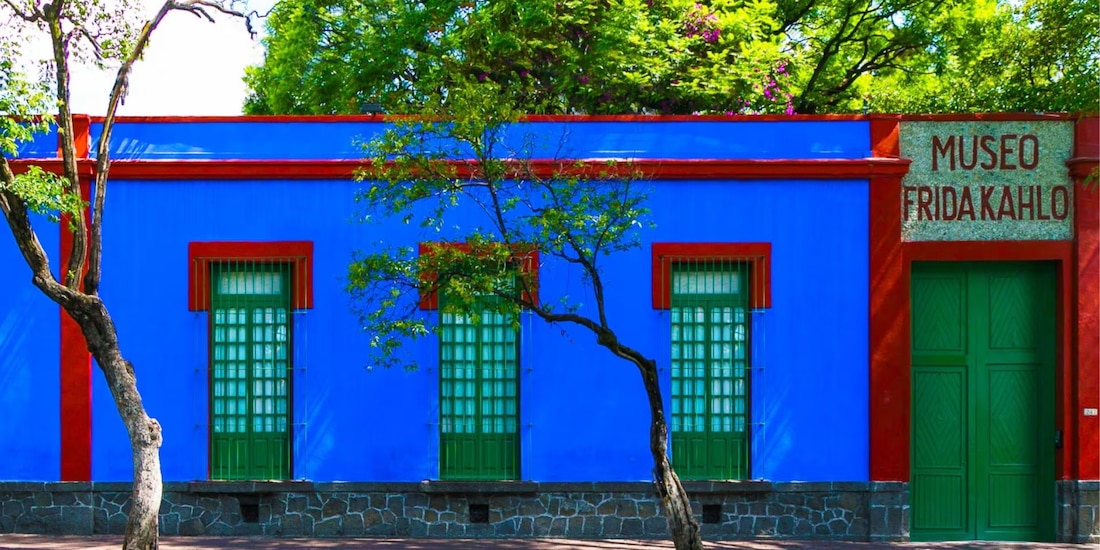 El Museo Frida Kahlo, ubicado en la alcaldía Coyoacán.