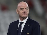 Gianni Infantino durante la premiación del Mundial Sub-20 Femenil.