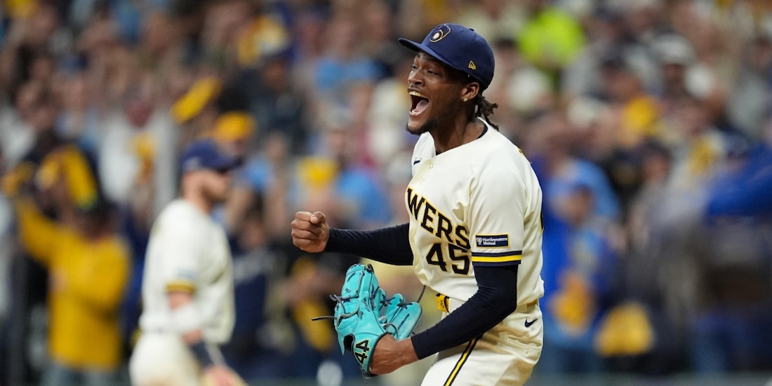 Los Brewers se impusieron a los Dodgers en el arranque de la Serie de Campeonato de la Liga Nacional de la MLB.