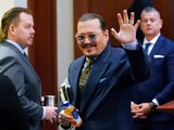 Johnny Depp reaccionó tras ganar el juicio contra Amber Heard