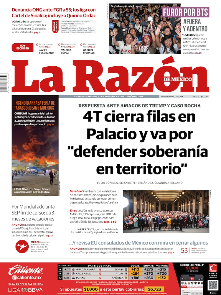 La Razón 08 Mayo 2026