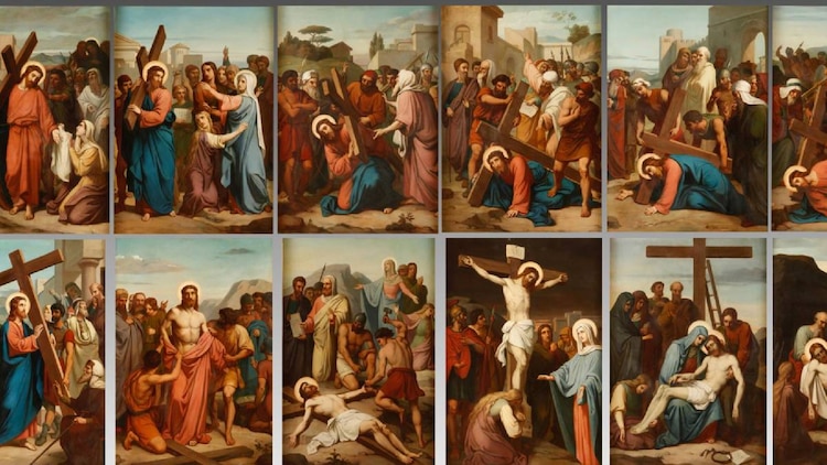 Los momentos que abarcan la Pasión, muerte y Resurrección de Cristo