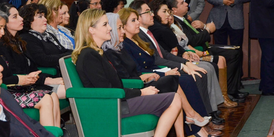 María Irene Dipp, esposa de Eruviel Ávila en 2017