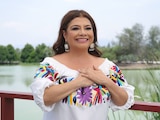 Clara Brugada, jefa de Gobierno electa, destaca la recuperación del Parque Ecológico de Xochimilco.
