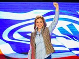 Maru Campos, precandidata del PAN al gobierno de Chihuahua.