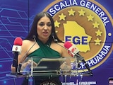 Wendy Chávez, titular de la Unidad Especializada, ayer, en conferencia de prensa.