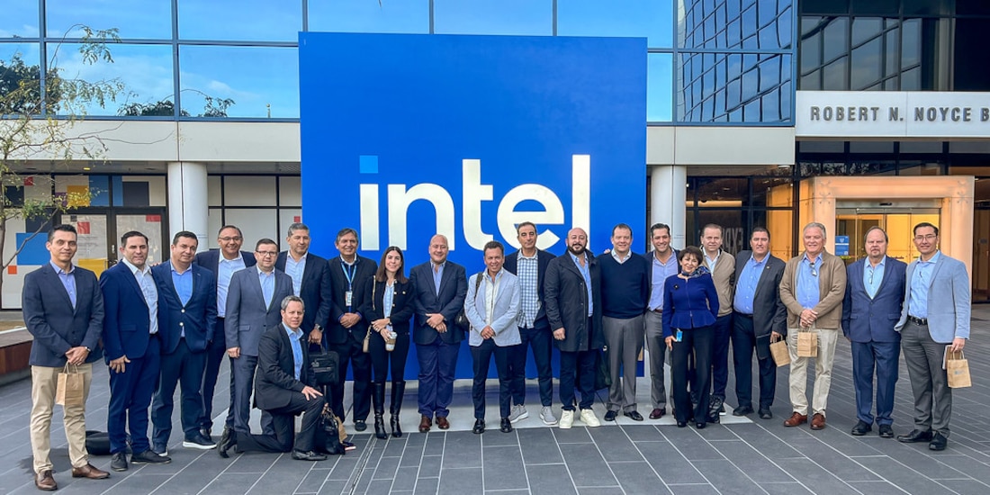 El gobernador Enrique Alfaro y el gobernador electo Pablo Lemus concluyeron este viernes su gira de trabajo en Silicon Valley. Foto: Especial