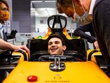 Pato O'Ward presumió en sus redes sociales algunas imágenes de su prueba en el asiento del McLaren de F1.