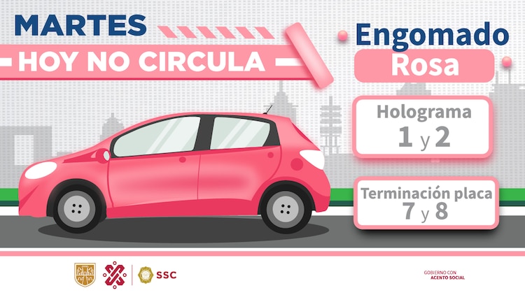 Así aplica el Hoy No Circula este martes 24 de marzo de 2026.