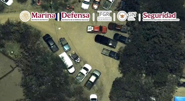 Lugar en el que se registró la detención de "El Jardinero"