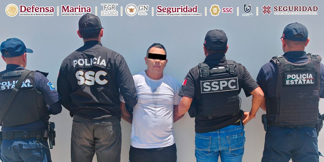 Autoridades federales y capitalinas detuvieron en Hidalgo a Alberto “N”, señalado como presunto líder de una célula delictiva vinculada con hechos violentos en Azcapotzalco.
