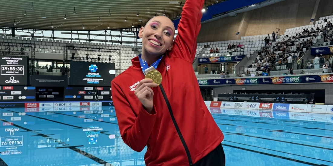 Glenda Inzunza se prepara para los Juegos Centroamericanos y del Caribe.