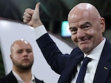 Gianni Infantino en la final del Mundial Femenil Sub-20.