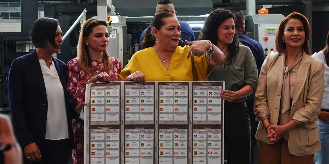 Arranque de la impresión de boletas para el proceso electoral en Talleres Gráficos.