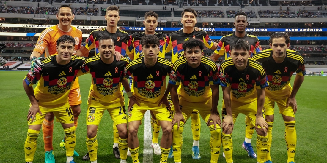 América en un juego del Clausura 2026 de la Liga MX